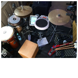 Mein Percussion Set-Up