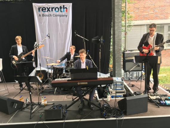 The Wedmusic Project Band bei Bosch Rexroth in Stuttgart