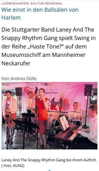 Laney in Mannheim Laney in Mannheim