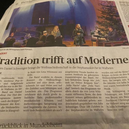 Zeitungsartikel Walheim